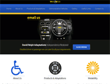 Tablet Screenshot of davidrelph.com